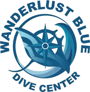 Wanderlust Blue Dive Center Logo